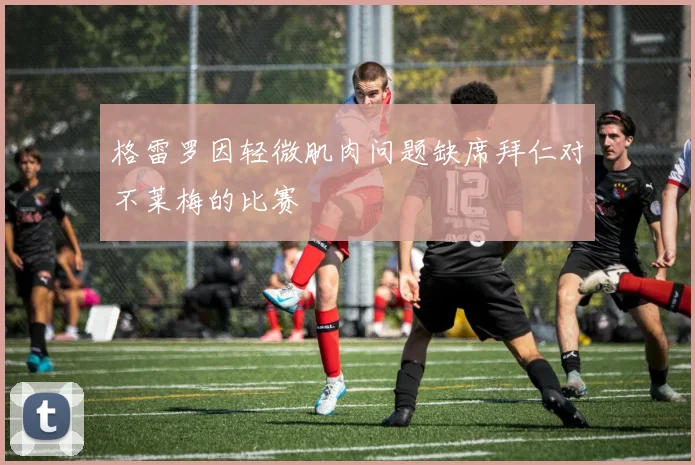 格雷罗因轻微肌肉问题缺席拜仁对不莱梅的比赛